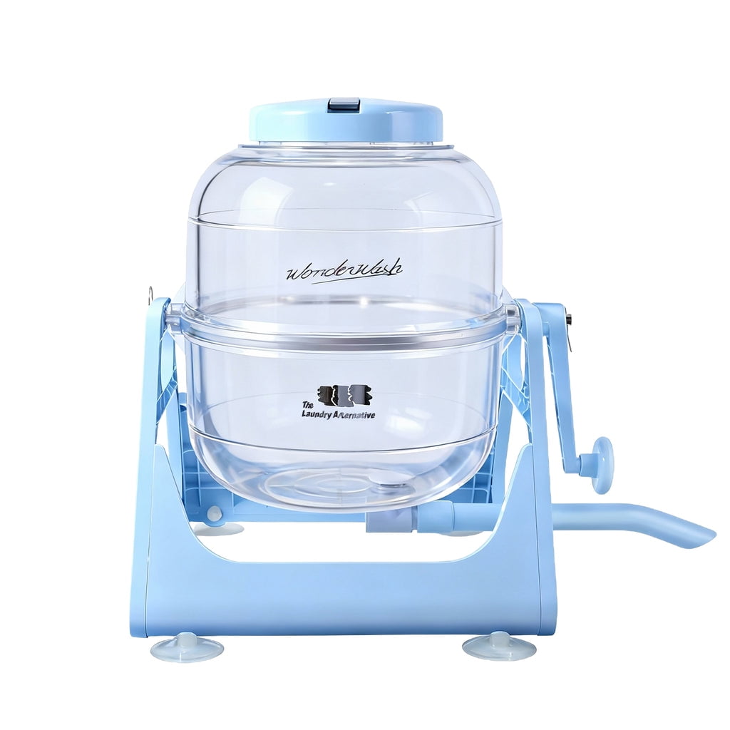 The Laundry Alternative Wonderwash Retro Colors Non-electric Portable Compact Mini Washing Machine (Transparent)