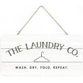 thumbnail image 1 of The Laundry Co Wash Dry Fold Repeat Wooden Plank Sign 5x10, 1 of 1