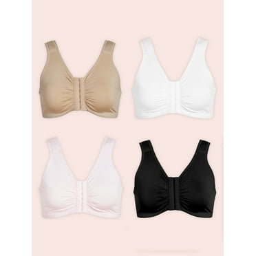 The Laurel – Seamless Comfort Front-Closure Bra 2-Pack