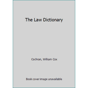 Pre-Owned The law dictionary (Paperback) 0870841475 9780870841477