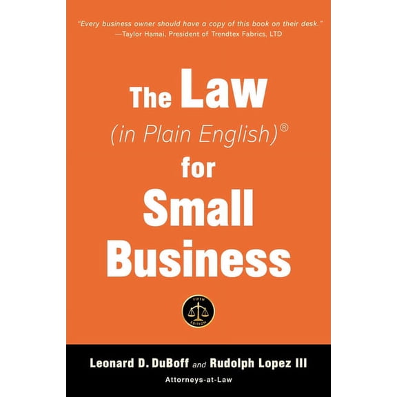 The Law (in Plain English) for Small Business (Sixth Edition) (Edition 6) (Paperback)