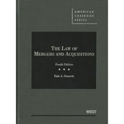 Pre-Owned The Law of Mergers and Acquisitions (Hardcover) 0314184880 9780314184887