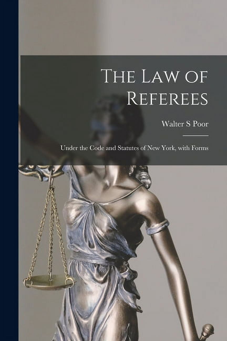 The Law of Referees (Paperback)