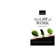 thumbnail image 1 of The Law of Work, (Paperback), 1 of 1