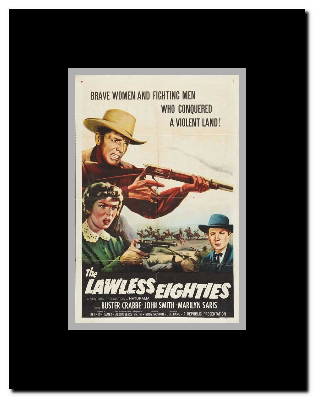 The Lawless Eighties Framed Movie Poster