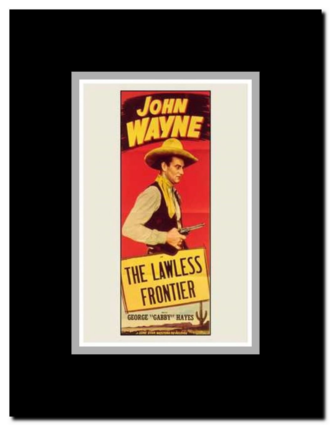 The Lawless Frontier Framed Movie Poster