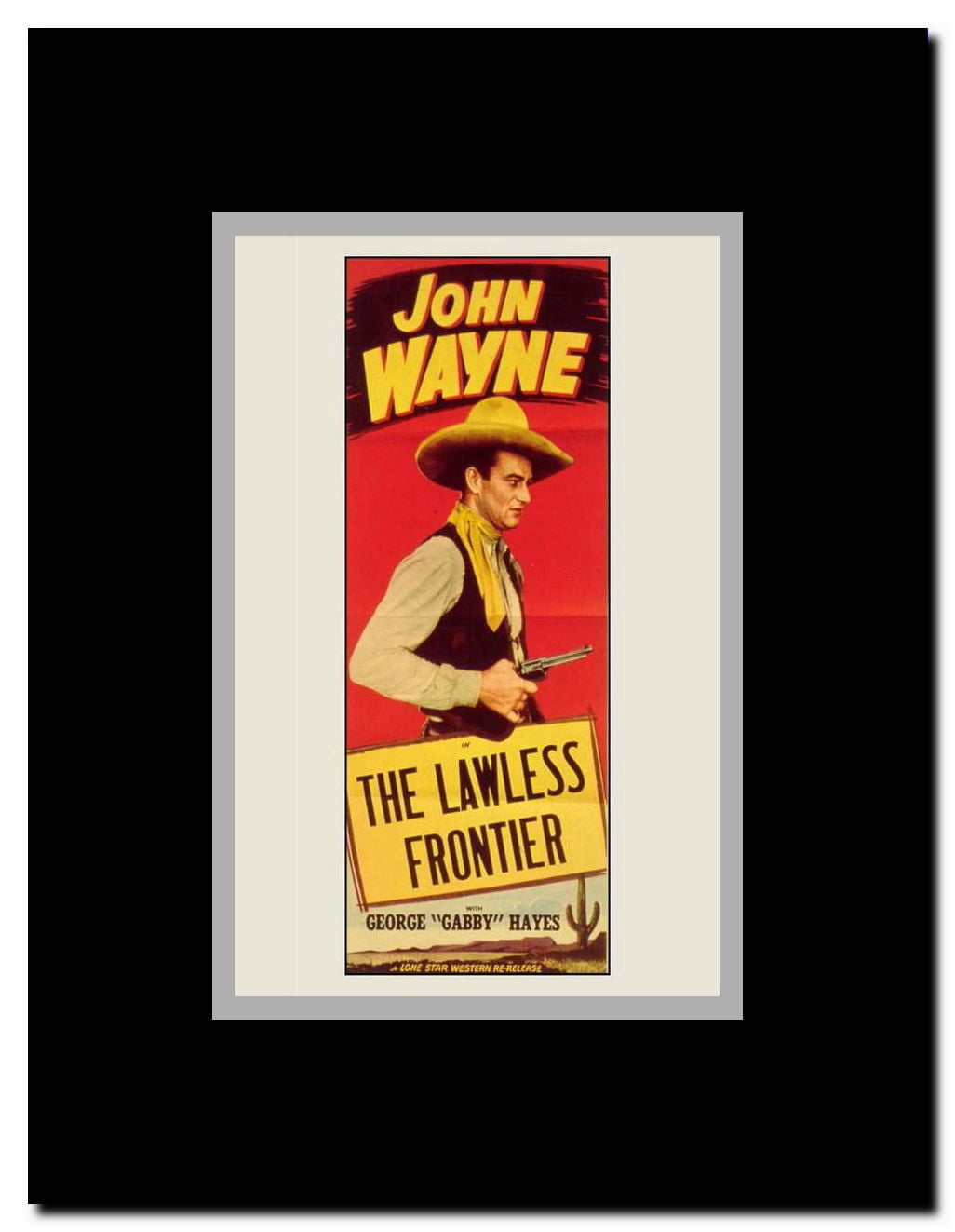 The Lawless Frontier Framed Movie Poster