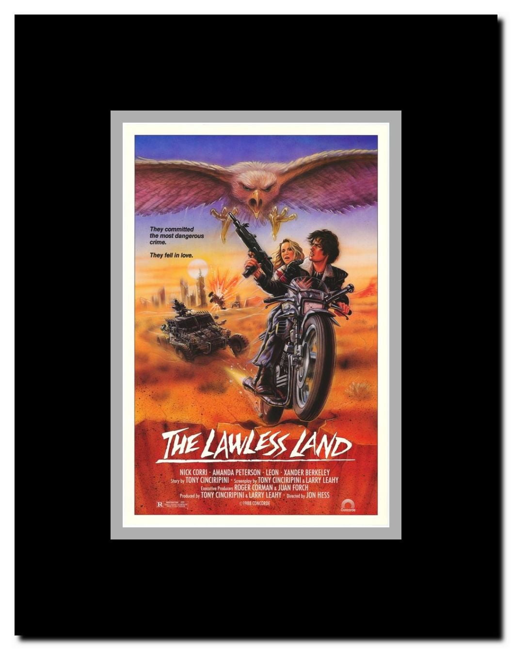The Lawless Land Framed Movie Poster