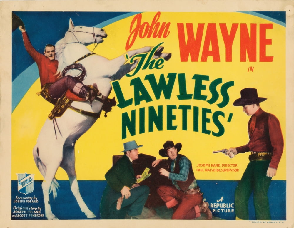 The Lawless Nineties Canvas Art - (28 x 22)