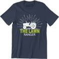 thumbnail image 1 of The Lawn Ranger - Rides Again Gardening Men's T-Shirt, 1 of 4