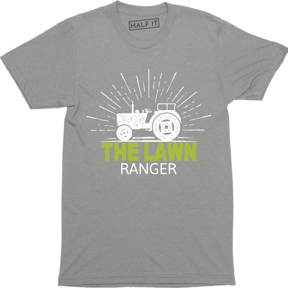 The Lawn Ranger - Rides Again Gardening Men's T-Shirt