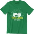 thumbnail image 1 of The Lawn Ranger - Rides Again Gardening Men's T-Shirt, 1 of 4