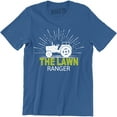 thumbnail image 1 of The Lawn Ranger - Rides Again Gardening Men's T-Shirt, 1 of 4