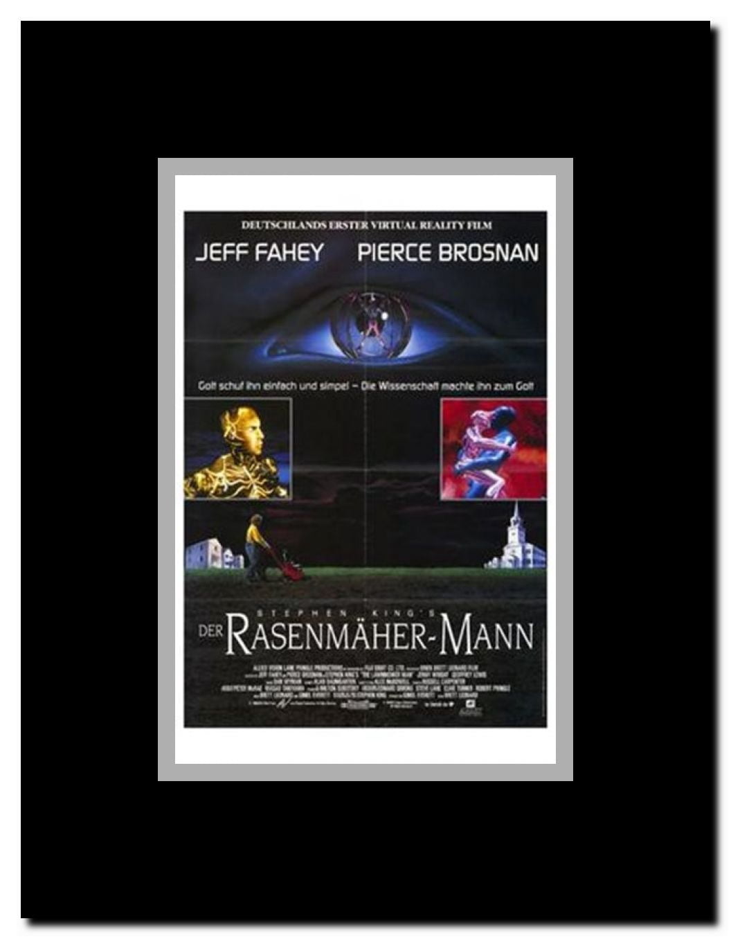 The Lawnmower Man Framed Movie Poster
