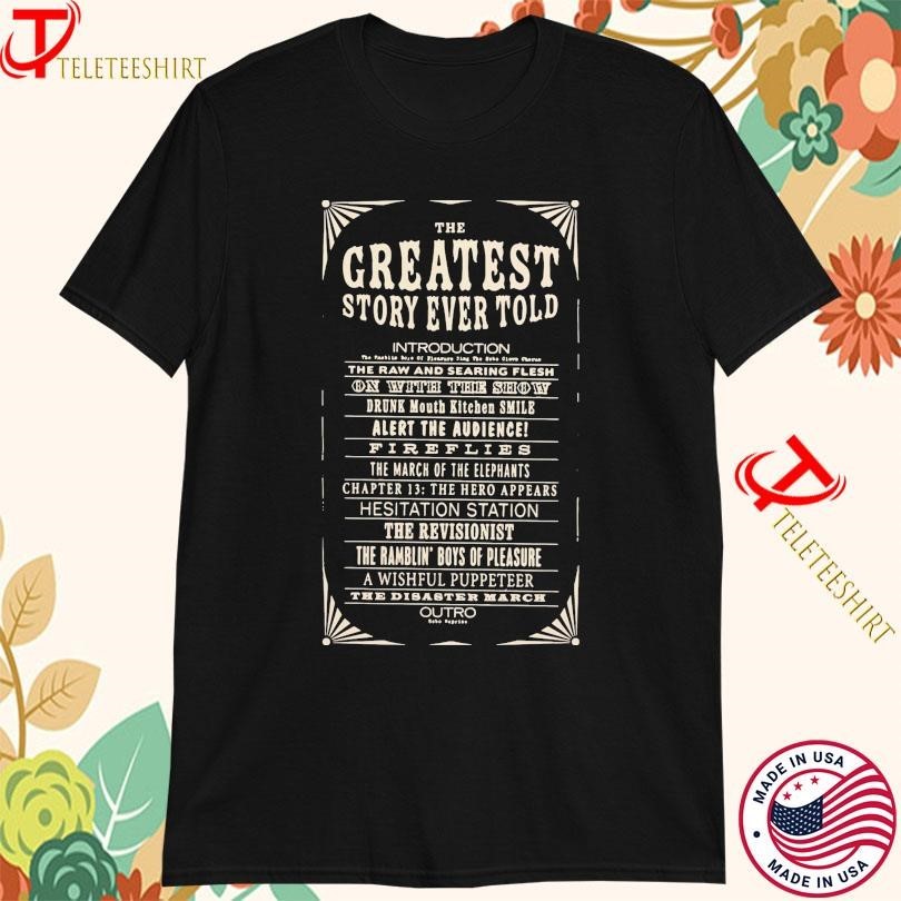 The Lawrence Arms The Greatest Story Ever Told Tracklist Tshirts