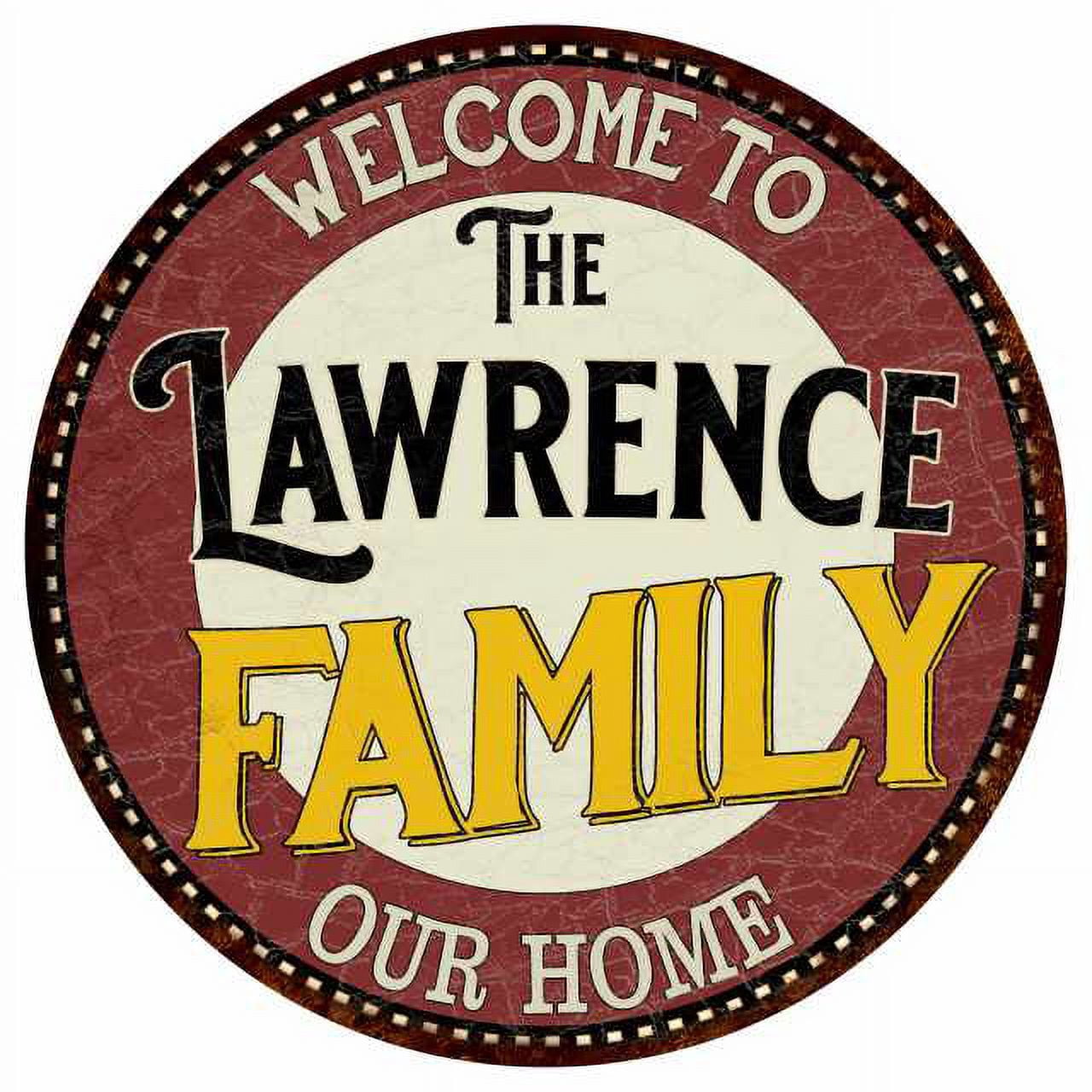Lawrence Sign The Lawrence Family 12