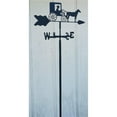 thumbnail image 1 of The Lazy Scroll  Amish Horse & Buggy Garden Mount Weathervane, 1 of 1