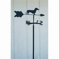 thumbnail image 1 of The Lazy Scroll  Dachshund Garden Mount Weathervane, 1 of 1