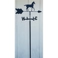 thumbnail image 1 of The Lazy Scroll  Horse Garden Mount Weathervane, 1 of 1
