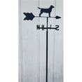 thumbnail image 1 of The Lazy Scroll  Labrador Retriever Garden Mount Weathervane, 1 of 1