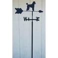 thumbnail image 1 of The Lazy Scroll  Poodle Garden Mount Weathervane, 1 of 1