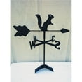thumbnail image 1 of The Lazy Scroll  Squirrel Roof Mount Weathervane, 1 of 1