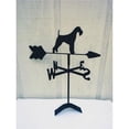 thumbnail image 1 of The Lazy Scroll airedaleroof Airedale Terrier Roof Mount Weathervane, 1 of 1