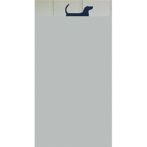 The Lazy Scroll bassetin Basset Hound Garden Mount Weathervane