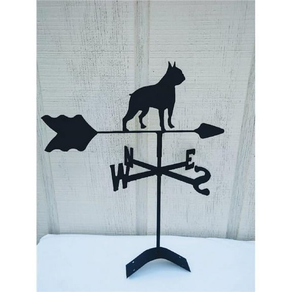 The Lazy Scroll frenchbdroof French Bulldog Roof Mount Weathervane