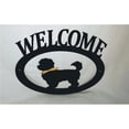thumbnail image 1 of The Lazy Scroll havanesewelcome Havanese Metal Welcome Sign, 1 of 1