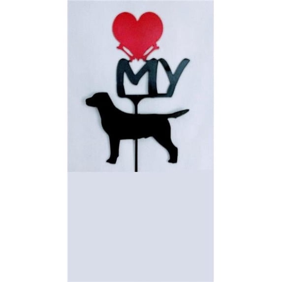 The Lazy Scroll labheart Labrador Retriever Love My Heart Sign
