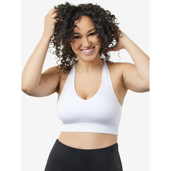 Leading Lady, The Lea, Racerback Sports Bra, Cooling Mesh Ventilation, Moisture Wicking, Medium Impact Supprt, Removable Pads (Women's & Women's Plus)