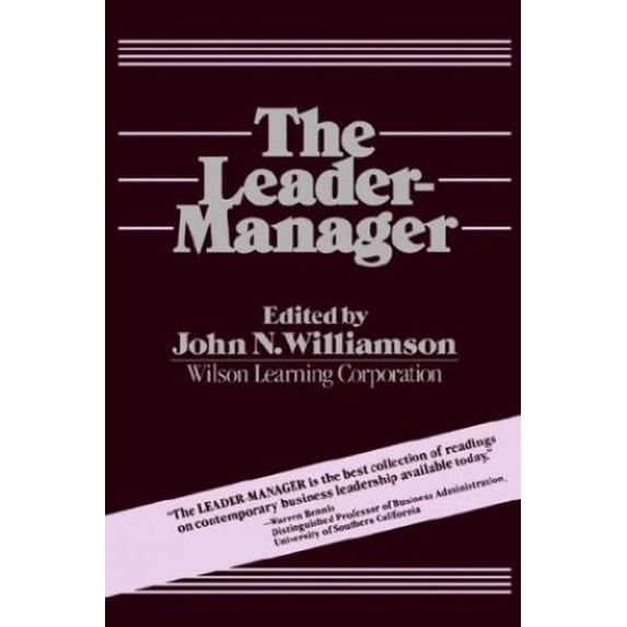 Pre-Owned The Leader Manager Paperback