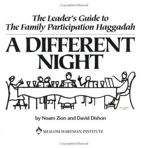 Pre-Owned Leader's Guide to A Different Night : The Family Participation Haggadah (Paperback) 9780966474015
