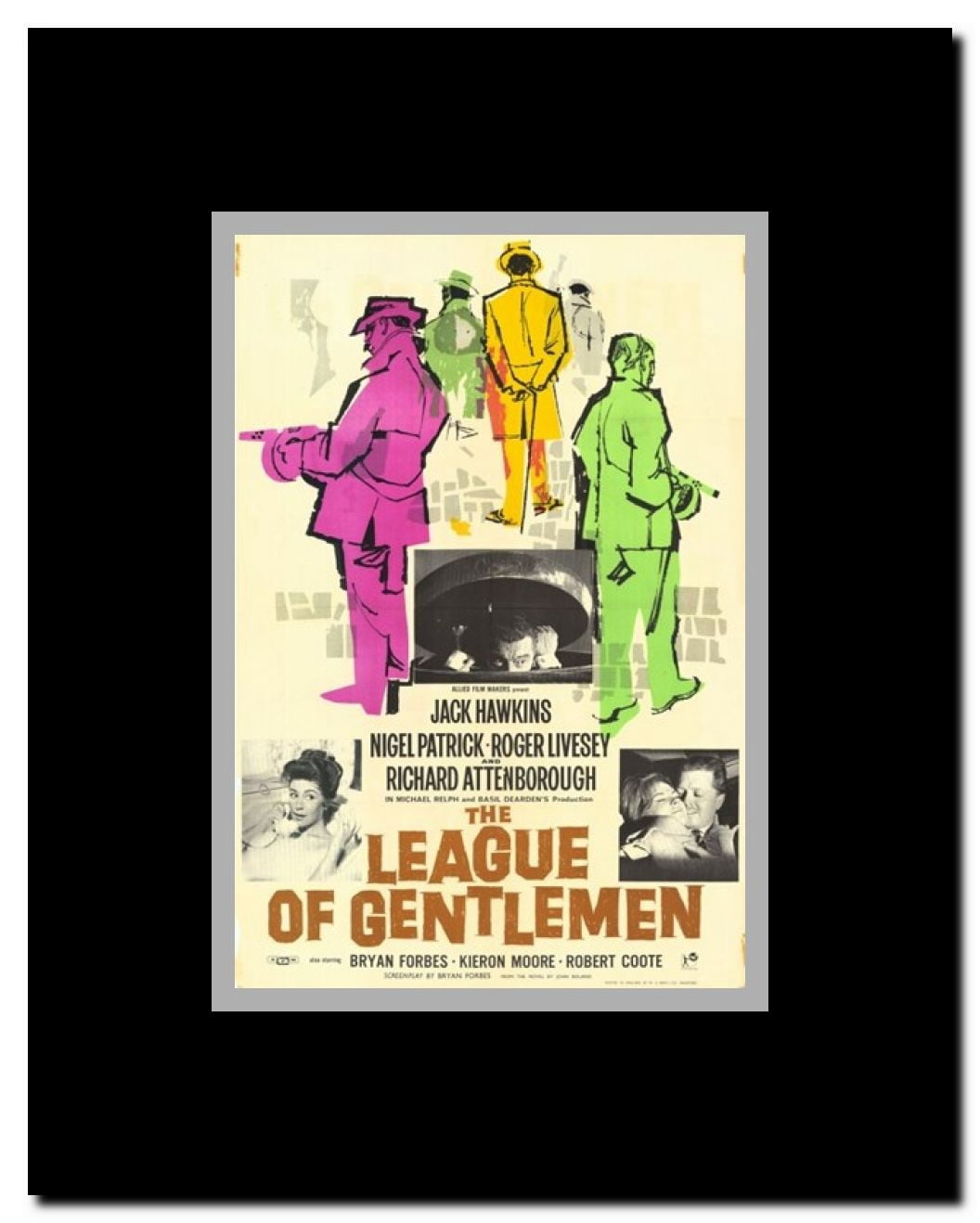 The League of Gentlemen Framed Movie Poster