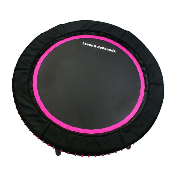 The Leaps & ReBounds Fitness Trampoline - Bungee Rebounder