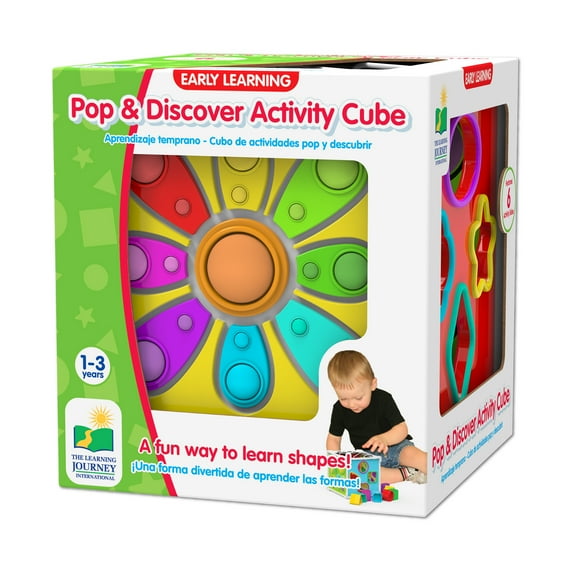 The Learning Journey Pop & Discover Activity Cube for Toddlers ...