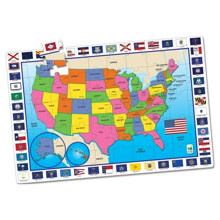The Learning Journey Jumbo Floor Puzzles USA Map