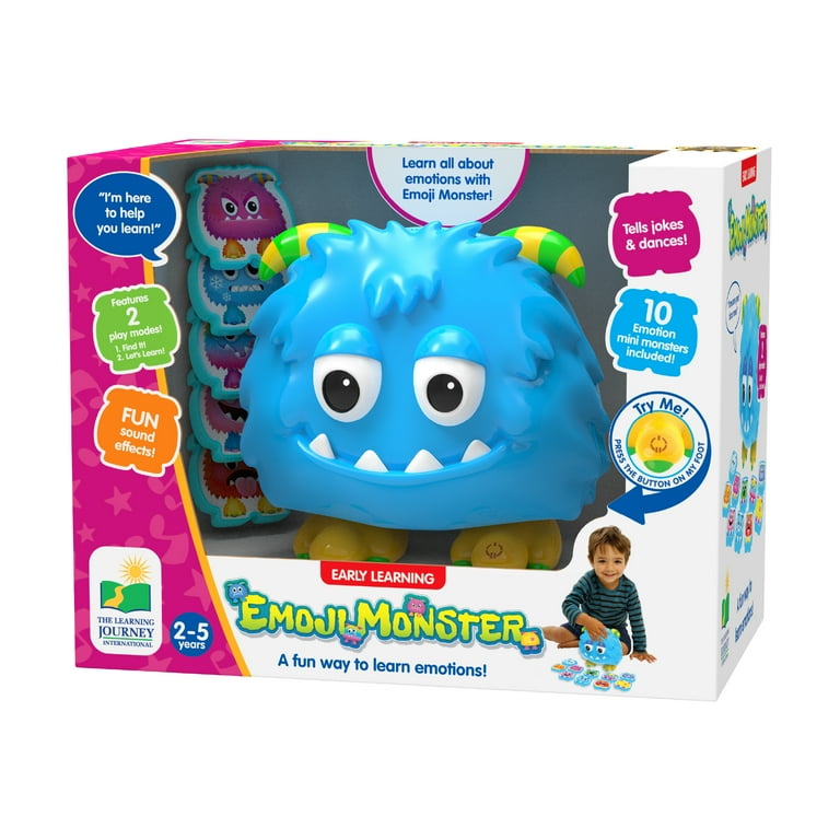 The Learning Journey Learn with Me - Emoji Monster - Walmart.com