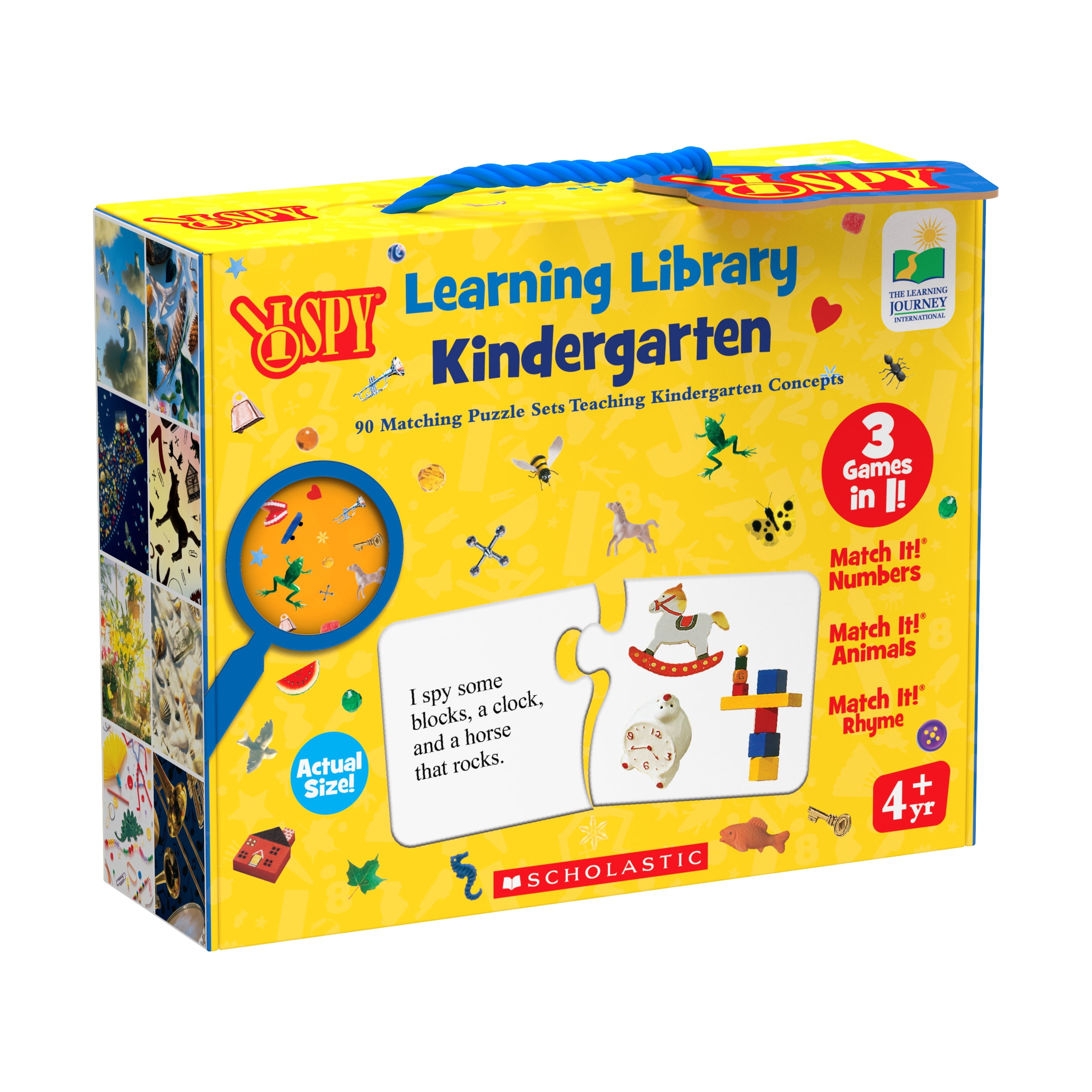 The Learning Journey Learning Library - I SPY - Kindergarten