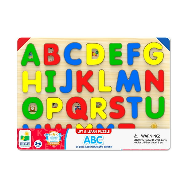 ABC Puzzle for Preschool - The Learning Journey Lift and Learn