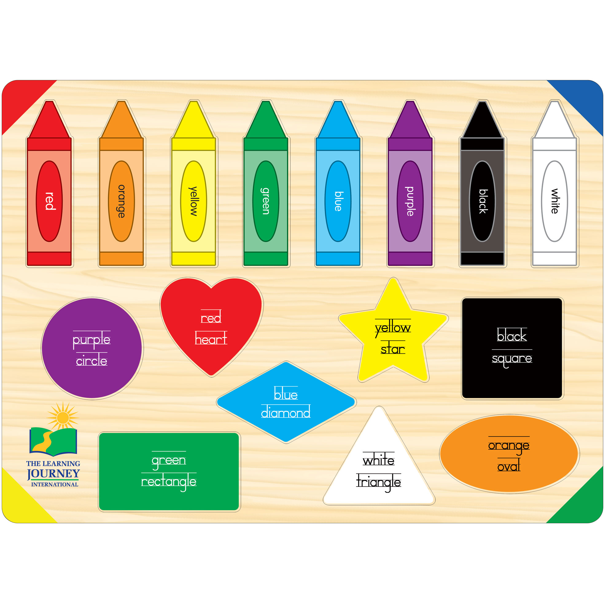 The Learning Journey Lift and Learn Colors and Shapes - image 1 of 3