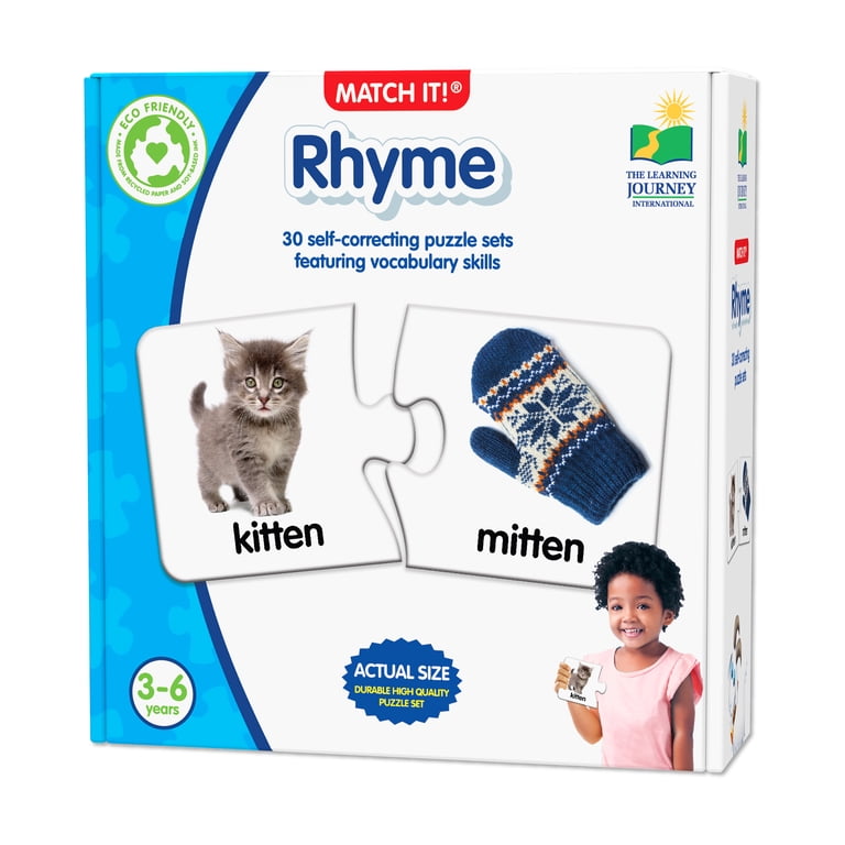 The Learning Journey Match It! - Rhyme - Walmart.com