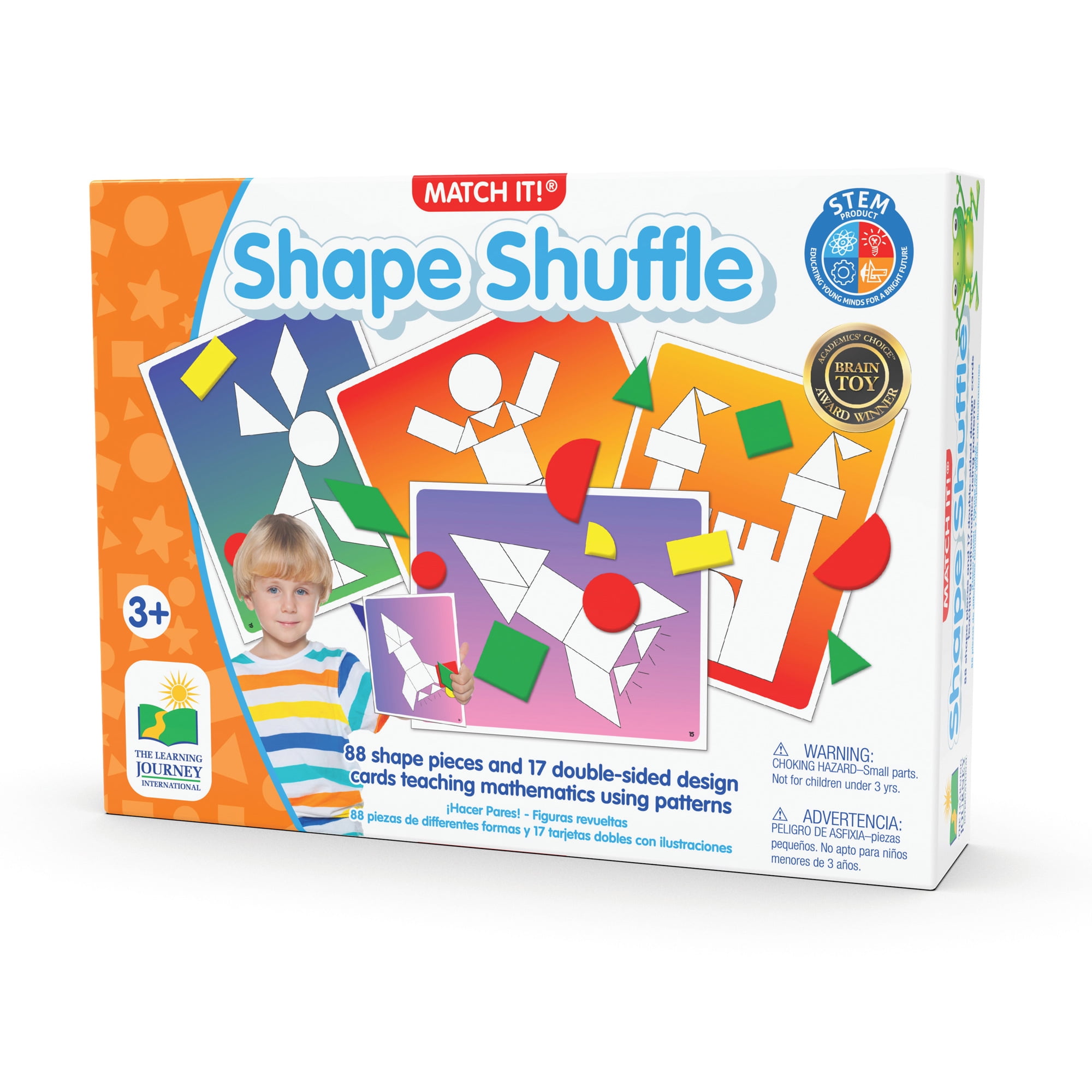 The Learning Journey Match It! Shape Shuffle