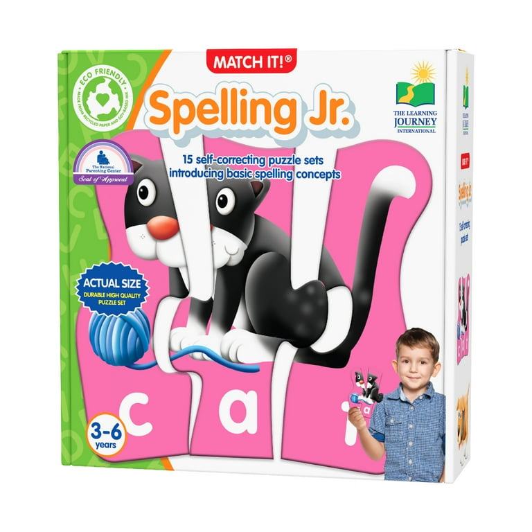 The Learning Journey Match It! Spelling Jr. Preschool