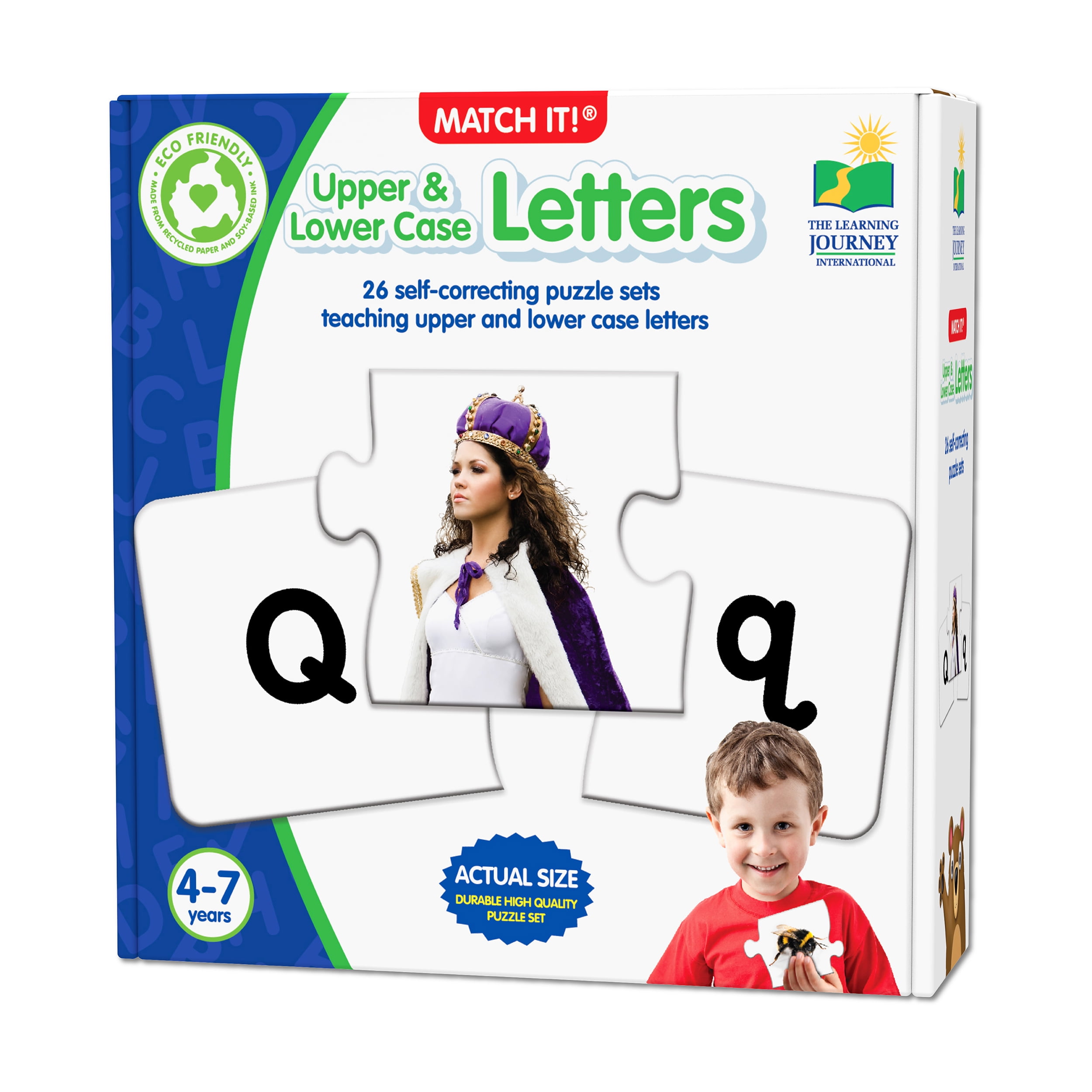 The Learning Journey - Match It! - Upper & Lower Case