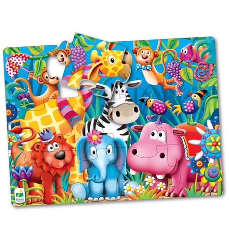 The Learning Journey My First Big Floor Puzzle, Jungle Friends