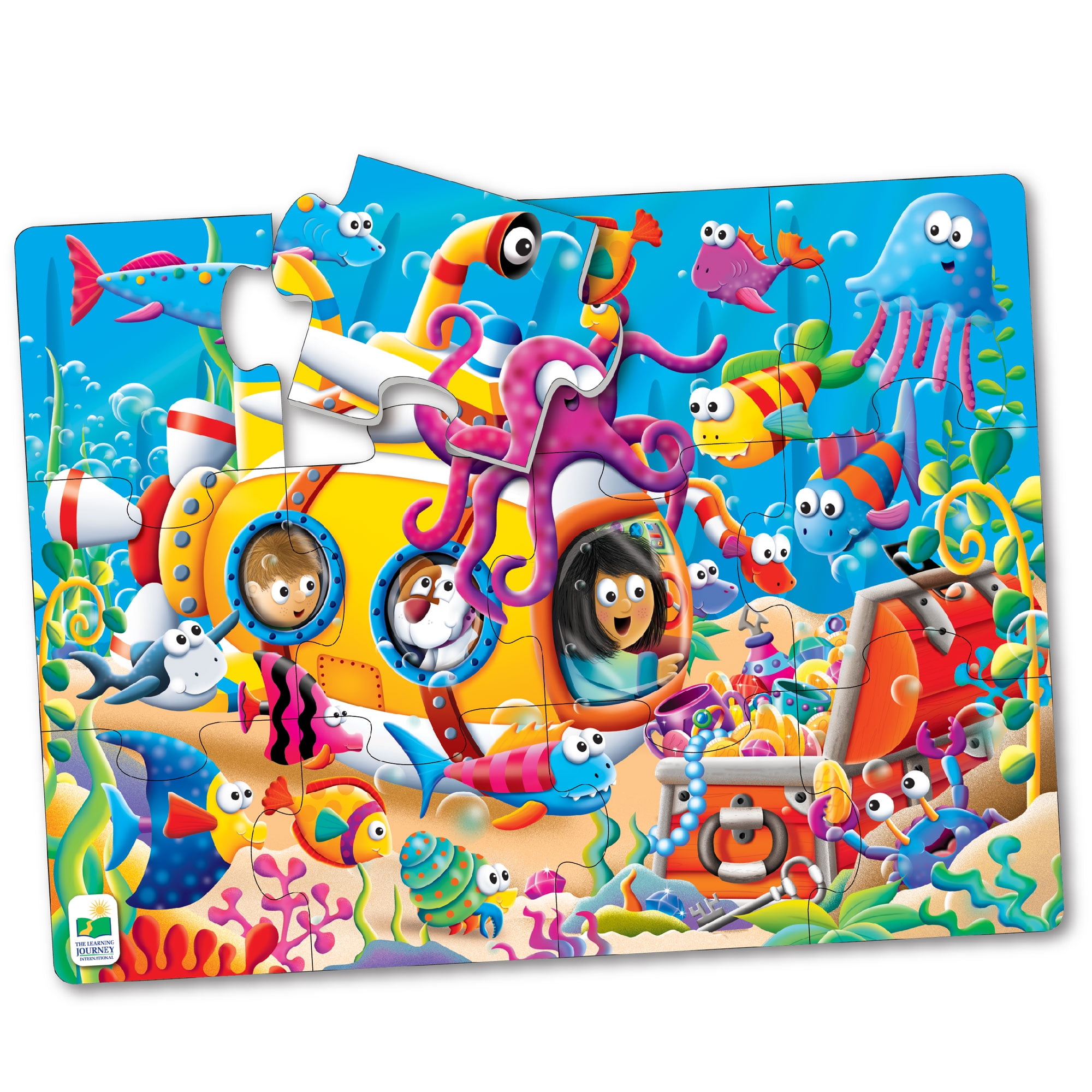 The Learning Journey My First Big Floor Puzzle, Ocean Friends