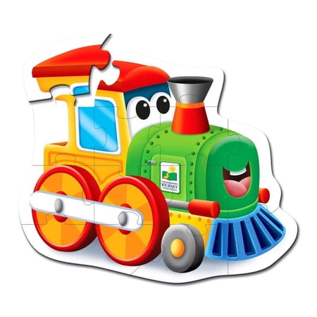 The Learning Journey – My First Big Vehicle Floor Puzzle – Train- Toddler Puzzles & Gifts for Boys & Girls Ages 2 Years and Up