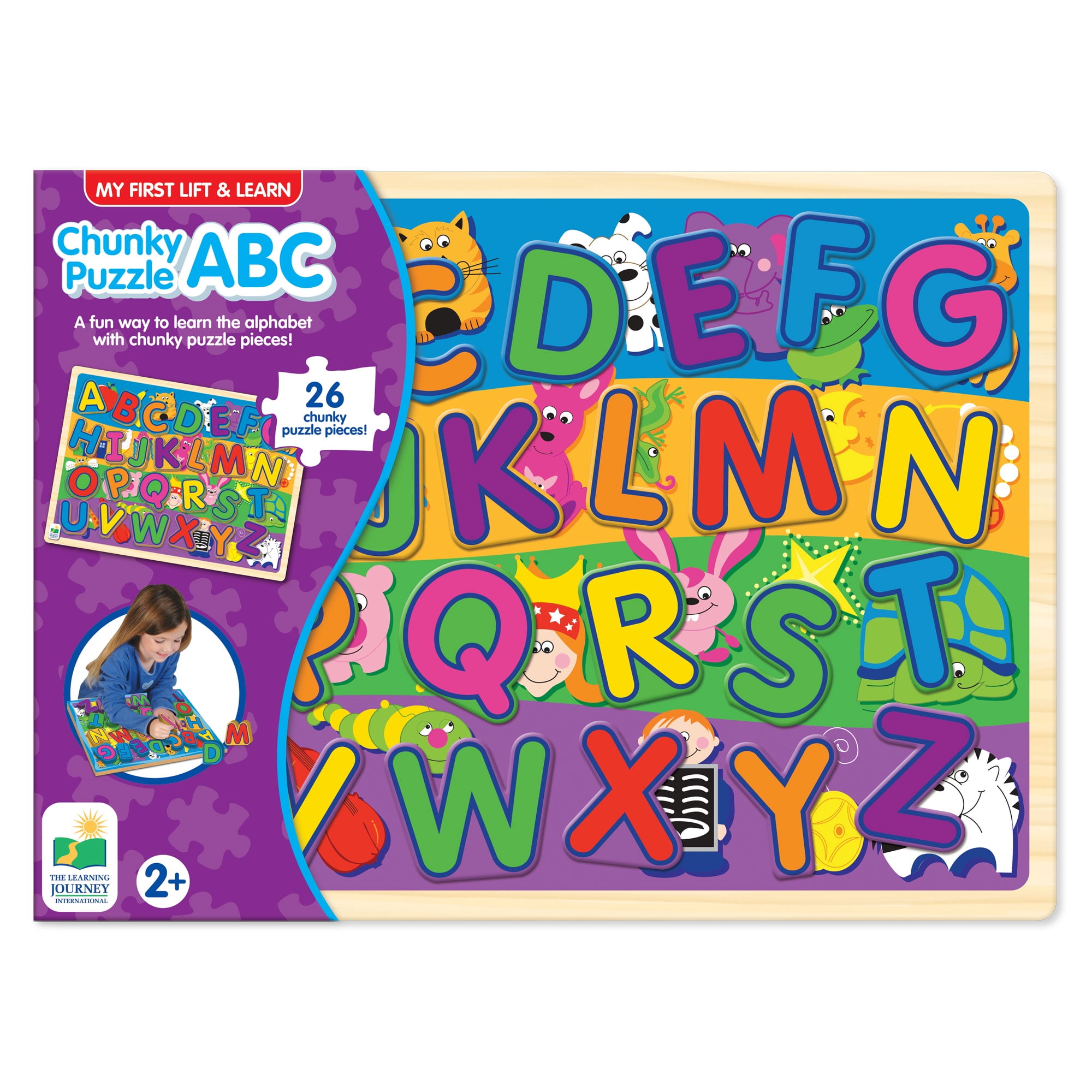 The Learning Journey My First Chunky Lift & Learn ABC Puzzle